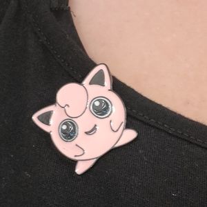 Jigglypuff enamel pin